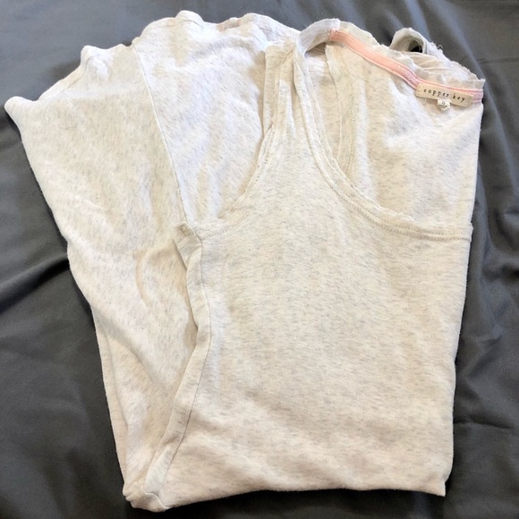 Copper Key Distressed Flowy Dress S - Picture 3 of 13